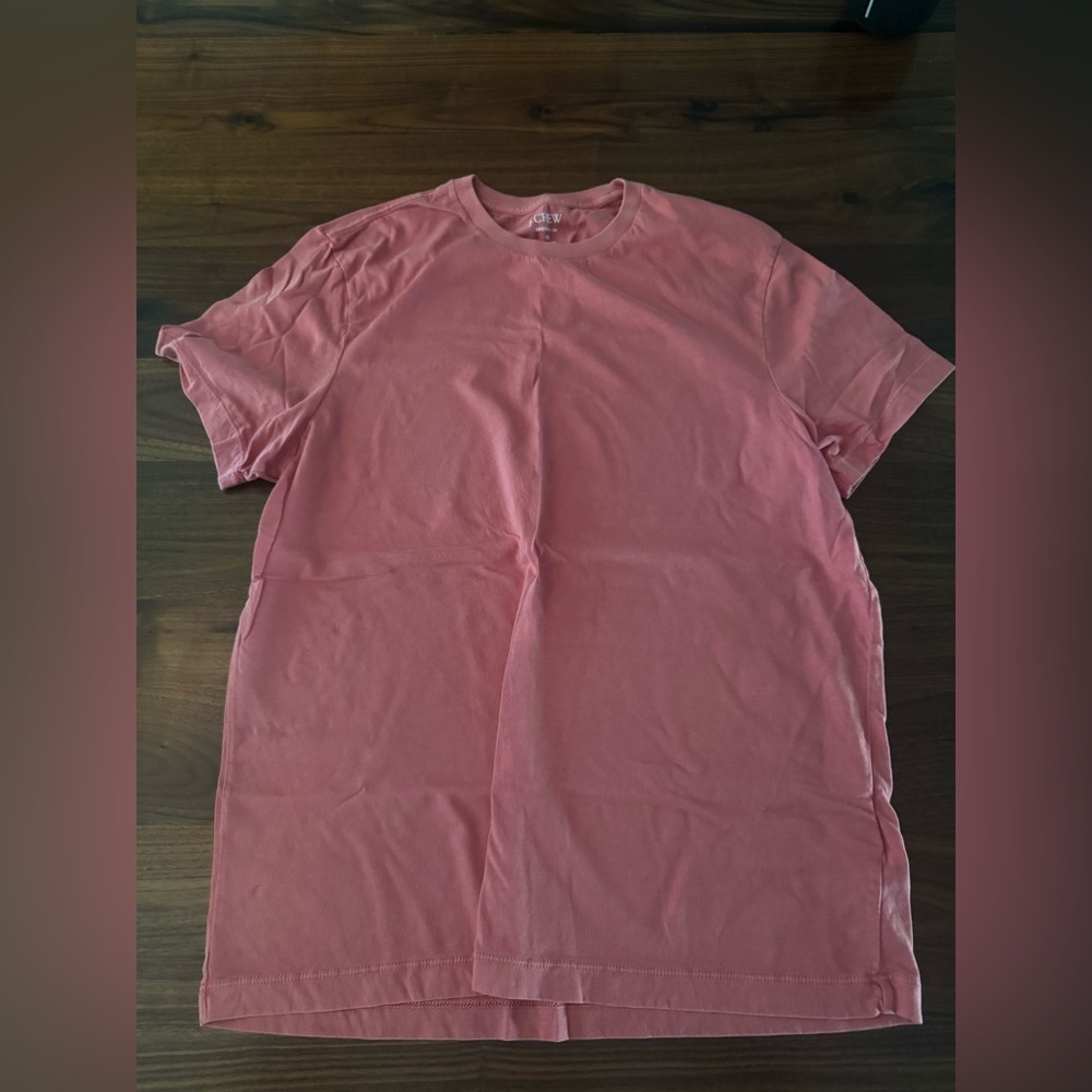 J. Crew Broken-In Tee in Pink